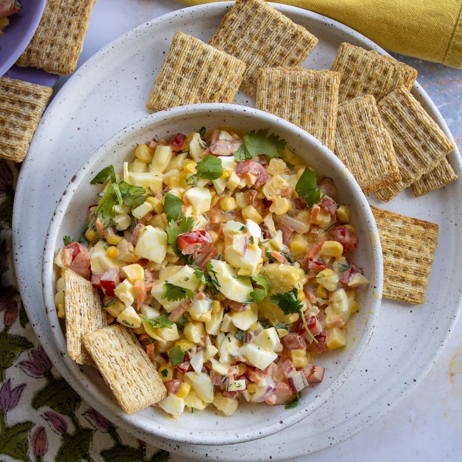 Veggie Loaded Egg Salad