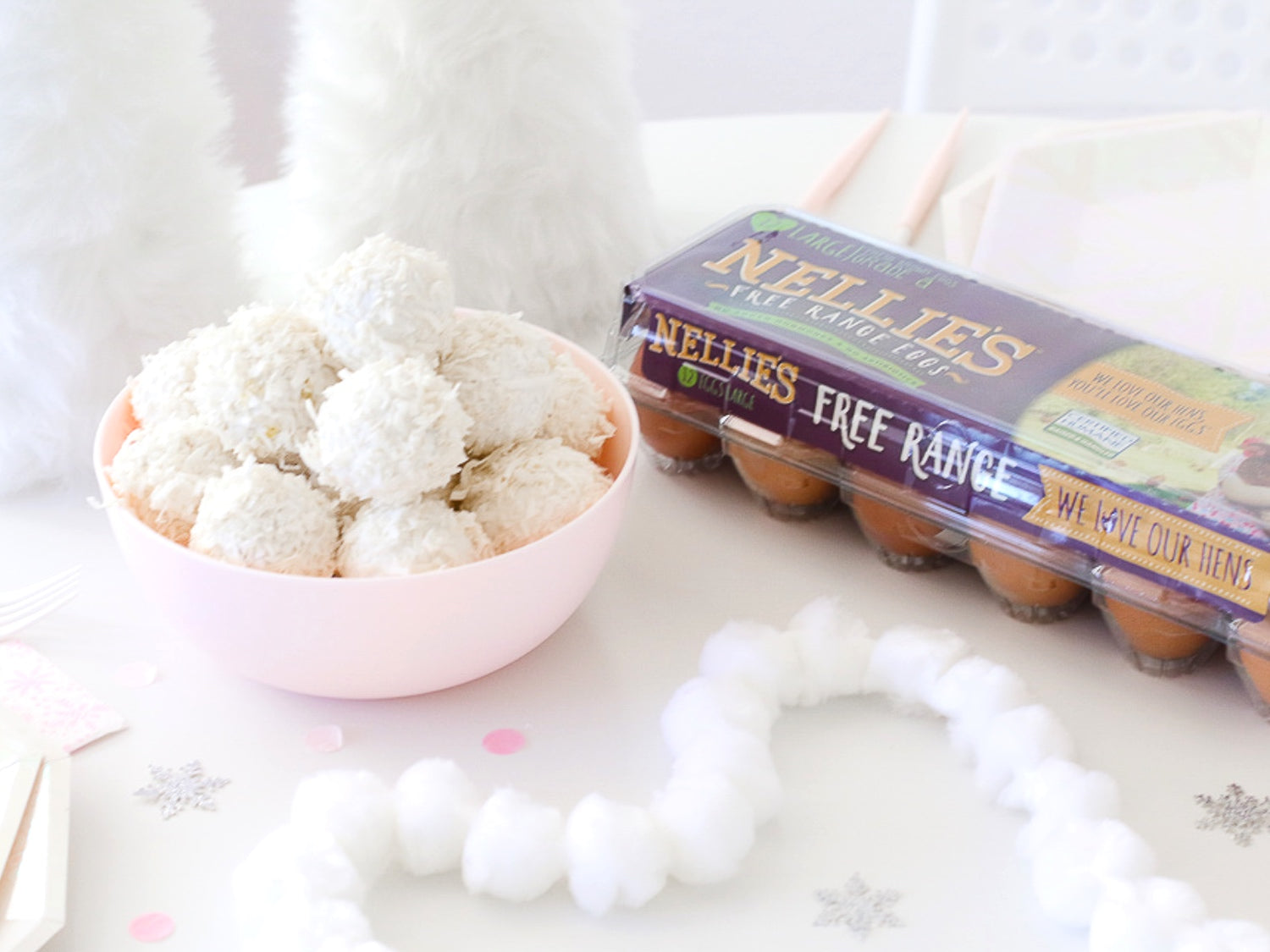 Coconut Cake Balls – Nellie's Free Range