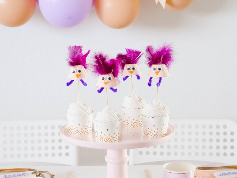 DIY Egg Carton Turkeys