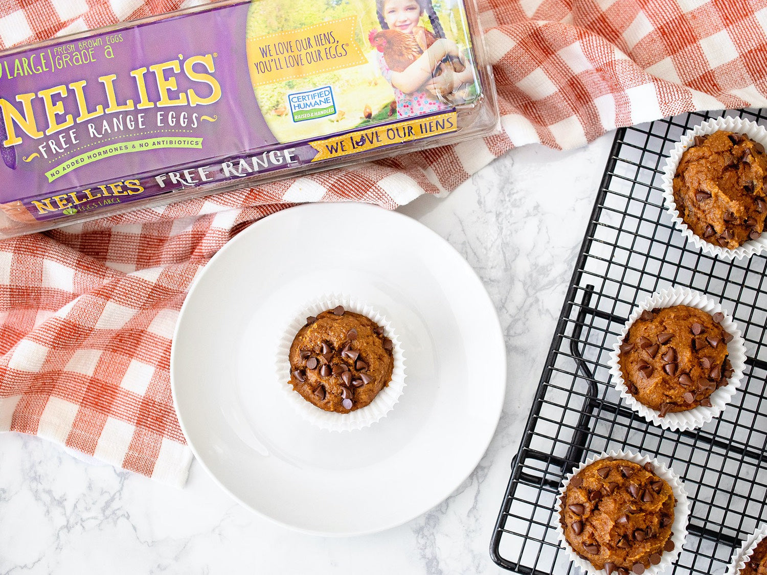 Pumpkin Chocolate Chip Muffins – Nellie's Free Range