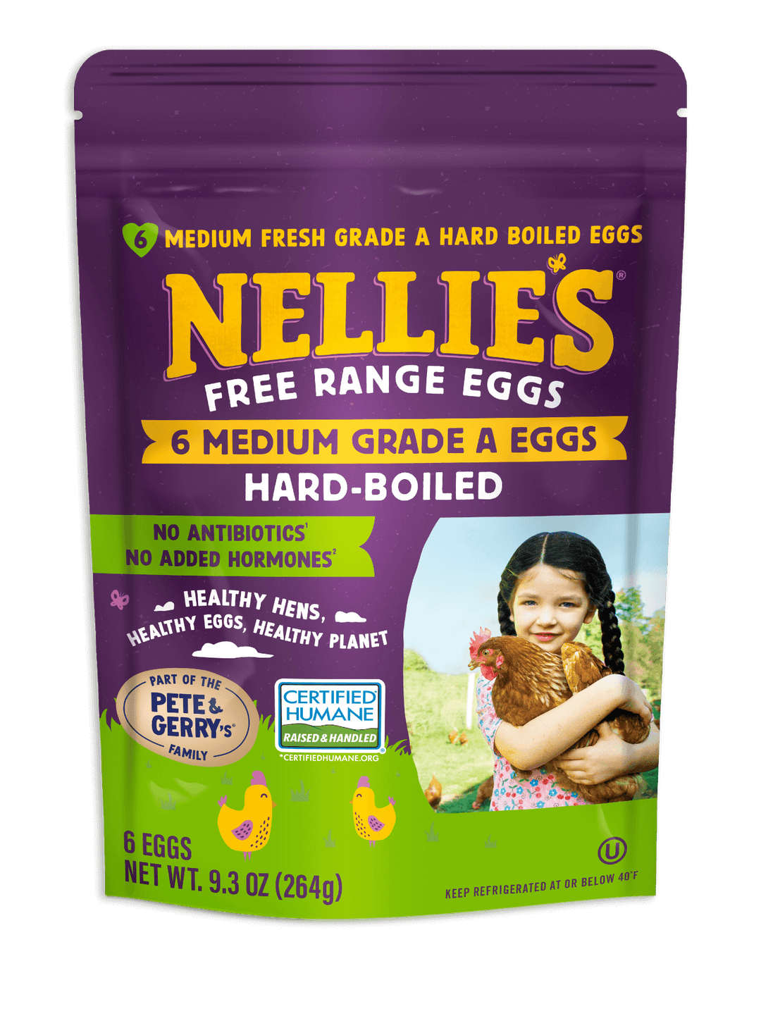 6-pack hard boiled eggs