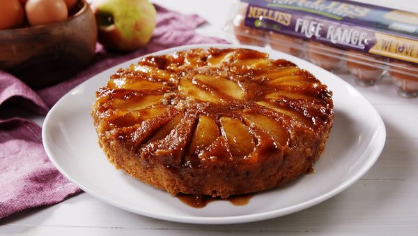 Caramel Apple Upside-Down Cake