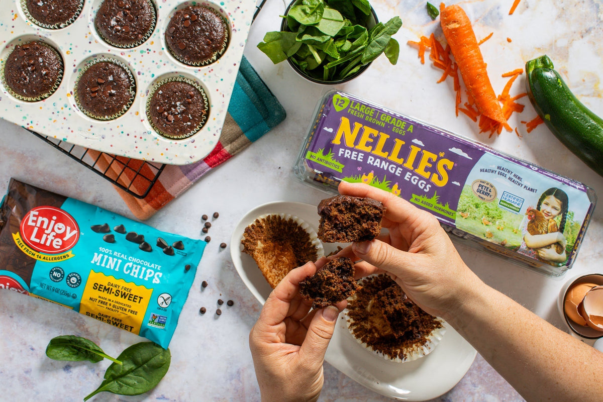 Double Chocolate Muffins with Sneaky Veggies