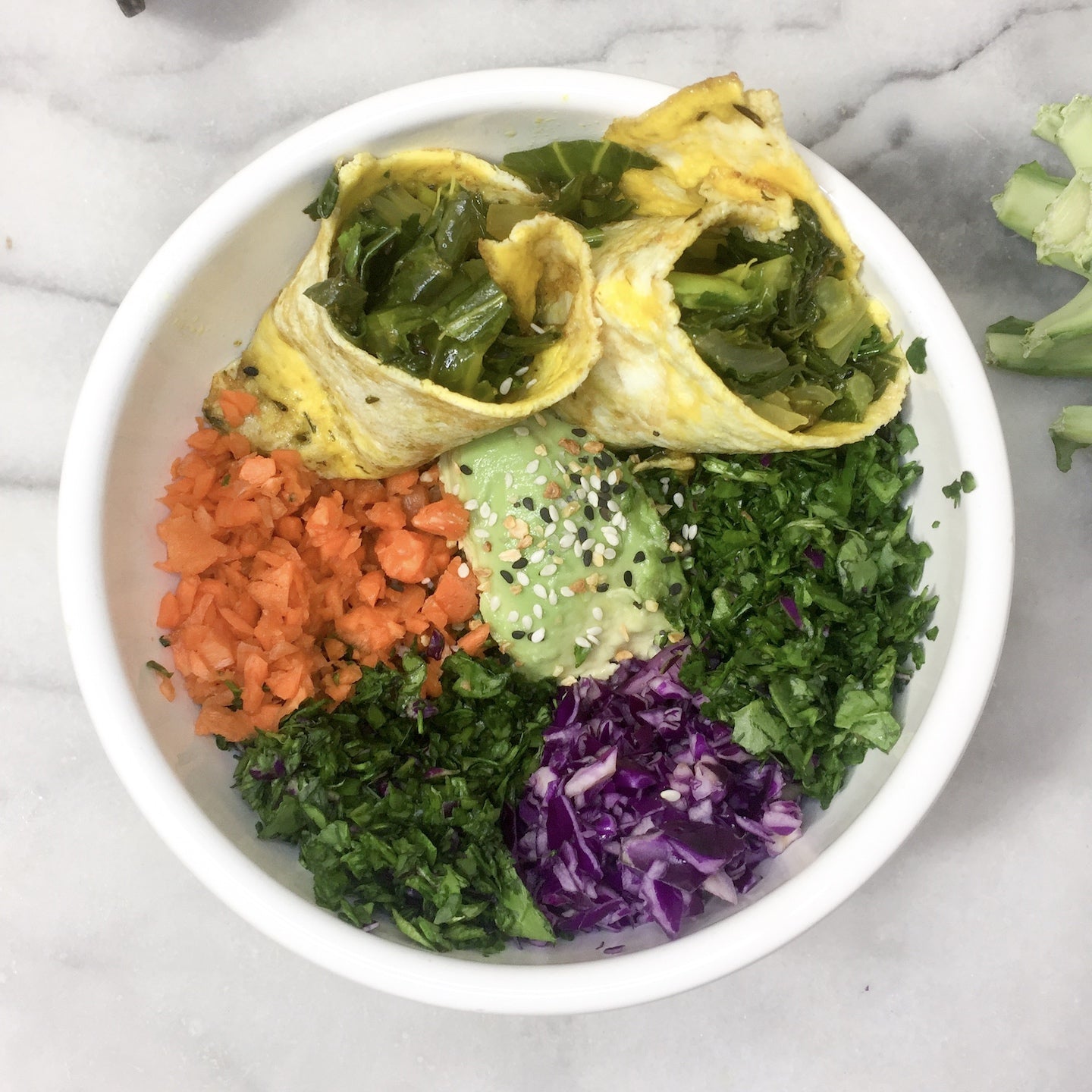 Veggie Egg Wrap