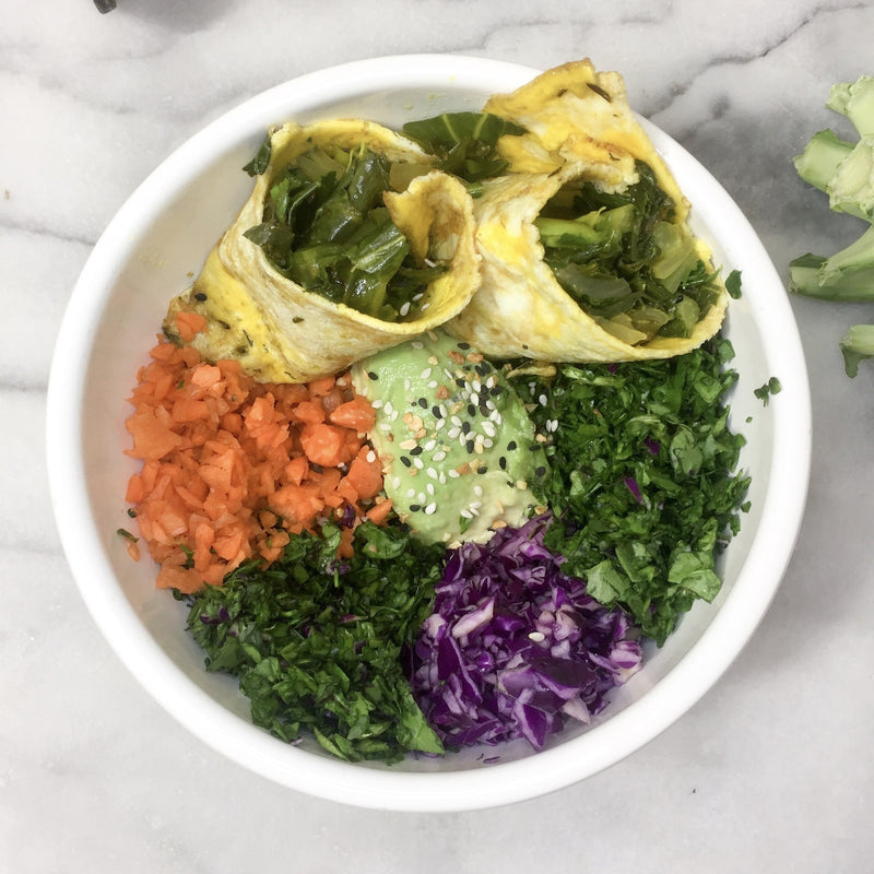 Veggie Egg Wrap