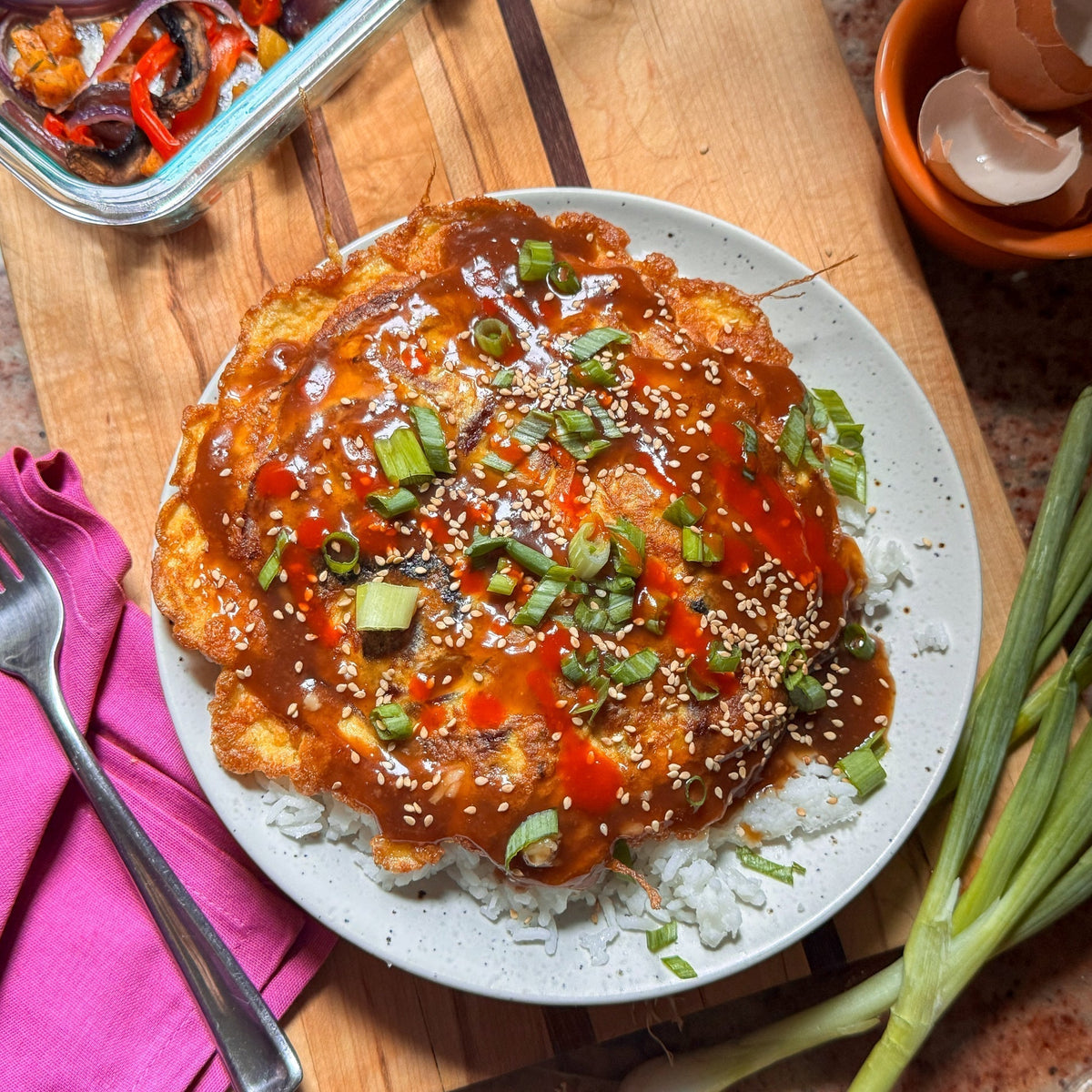 Egg Foo Young (Chinese Omelette) from Nellie's Free Range