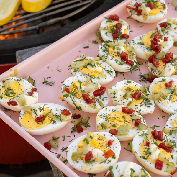 Lazy Deviled Eggs with Nellie's Free Range Eggs