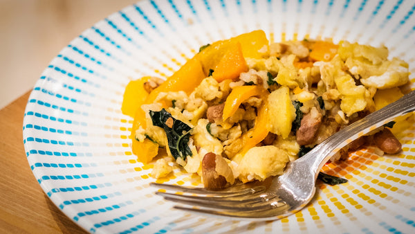 Feijão Tropeiro (Brazilian Hash Scramble)