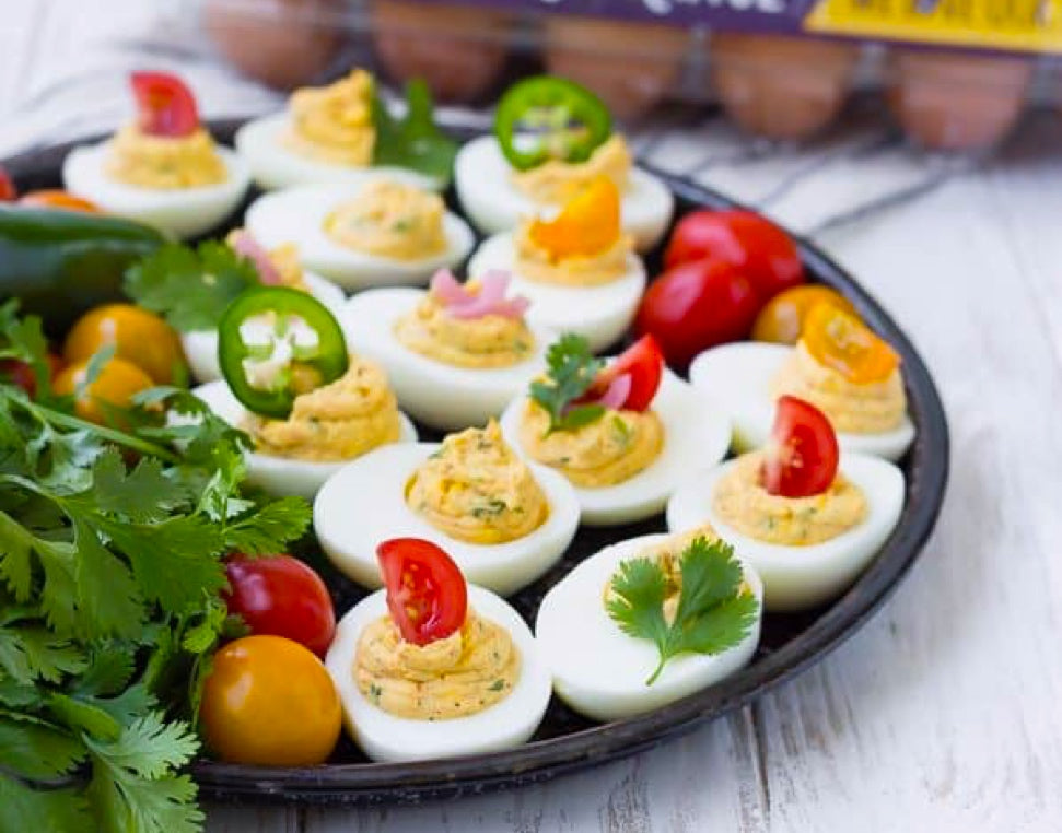 Southwest Deviled Eggs