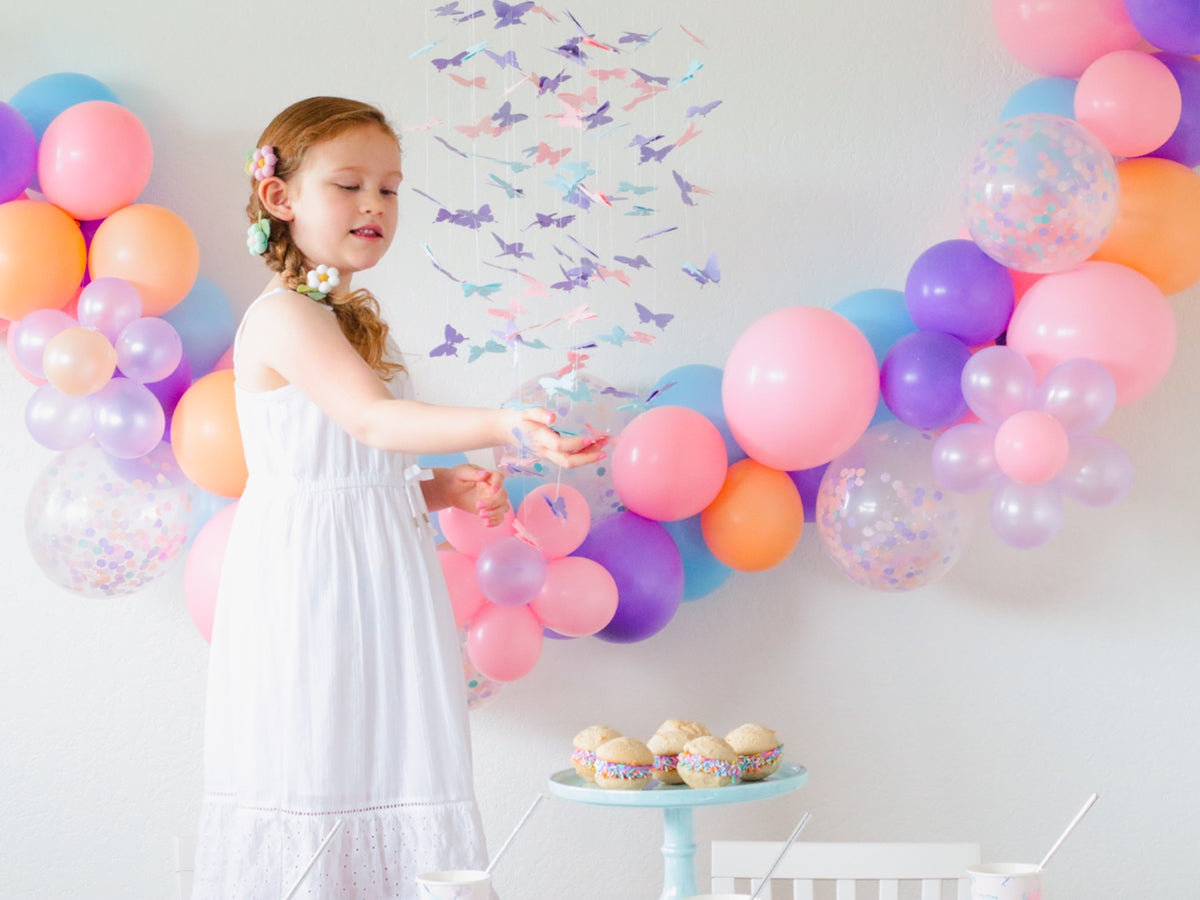 how to host a butterfly themed virtual birthday party