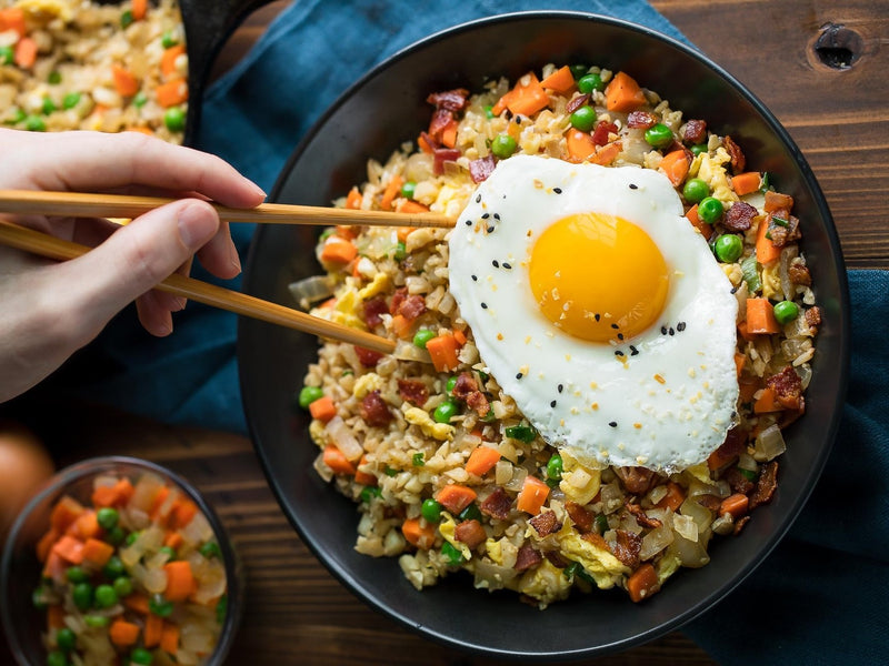 Cauliflower Fried Rice Breakfast Bowl