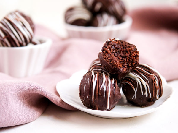 Double Chocolate Brownie Truffles