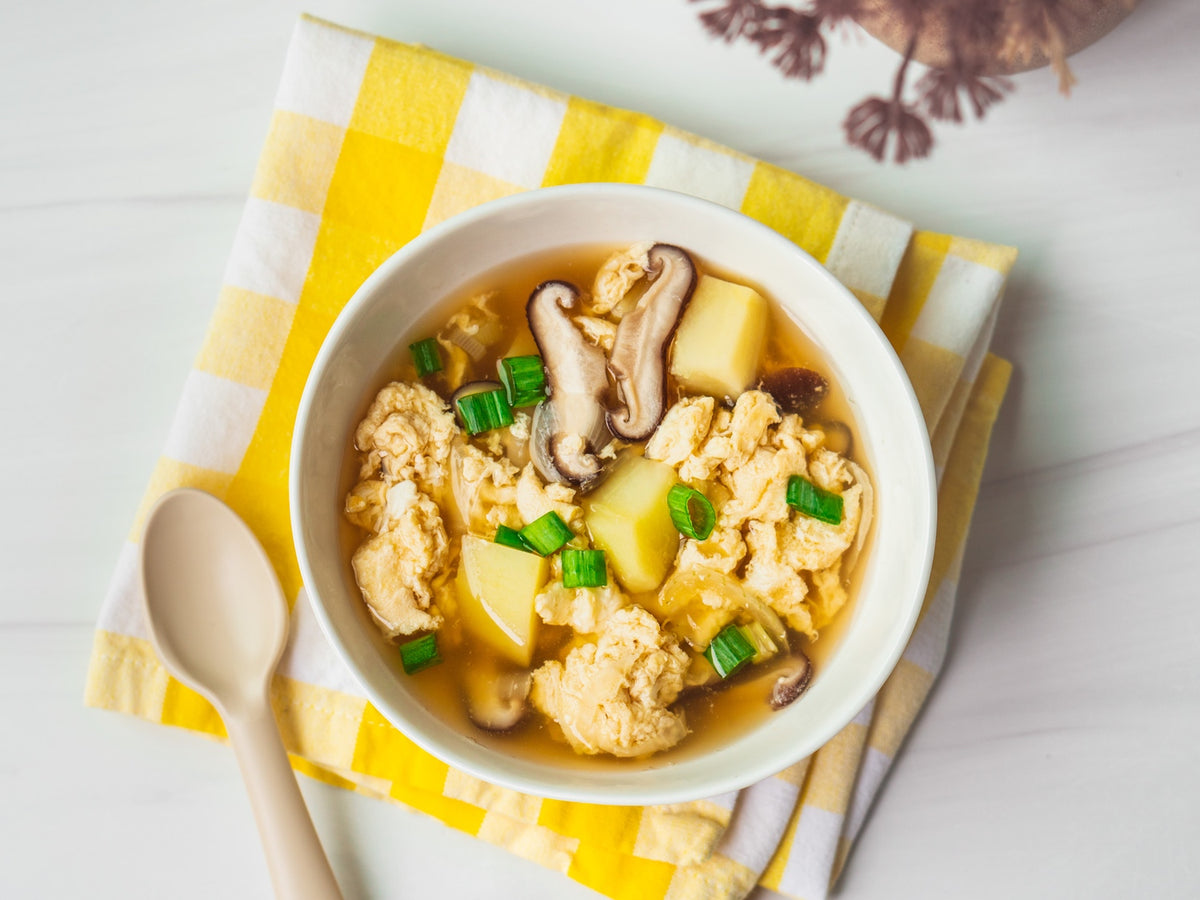 Korean-Style Egg Drop Soup