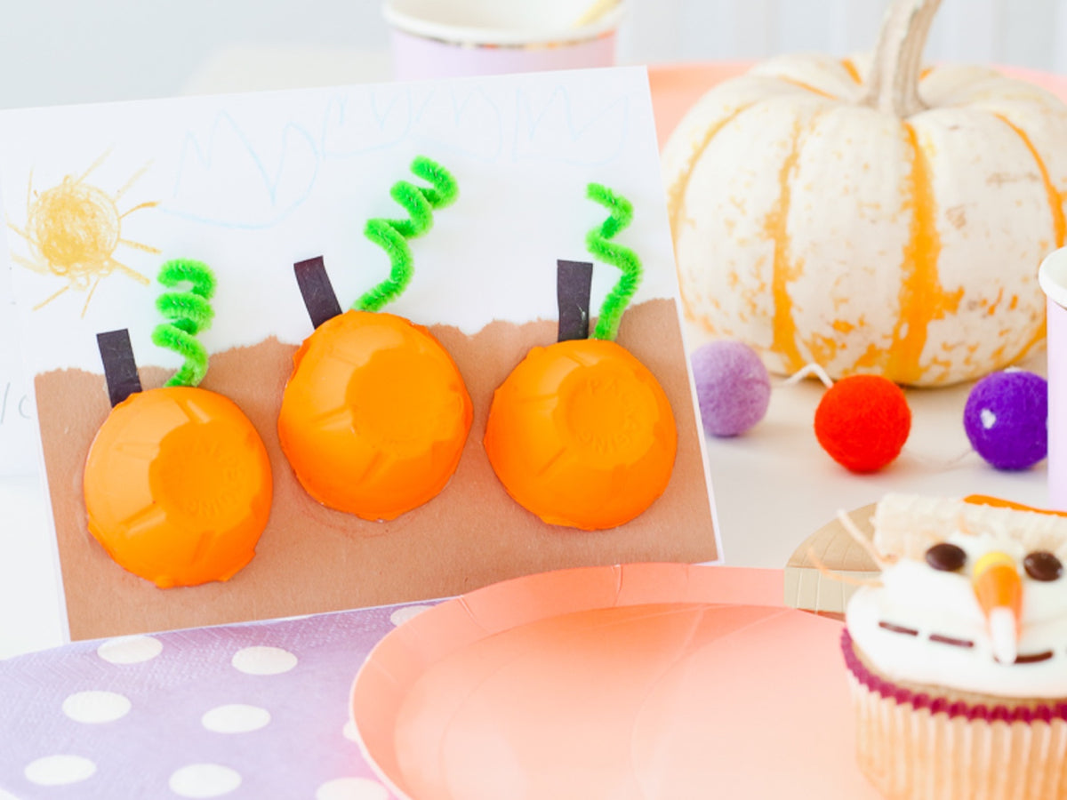 diy pumpkin patch greeting cards
