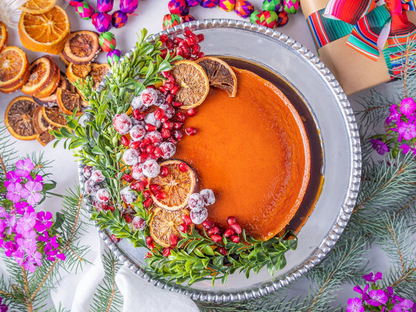 Flan de Rompope (Eggnog and Rum Flan)