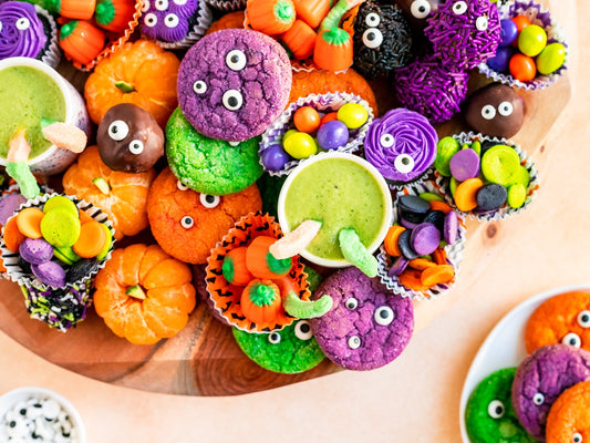 how to make a halloween treat board