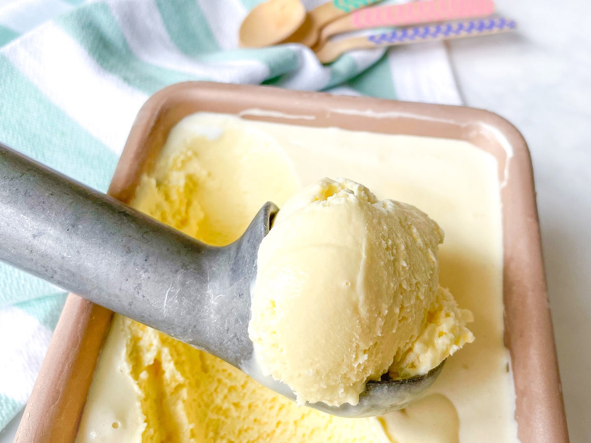 Homemade Marshmallow Ice Cream