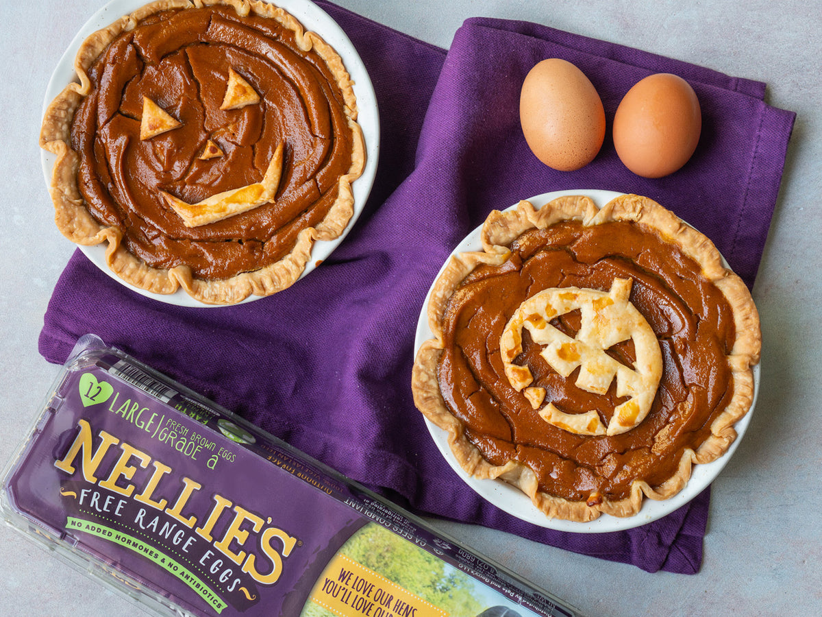 Mini Jack 'O Lantern Pumpkin Pies