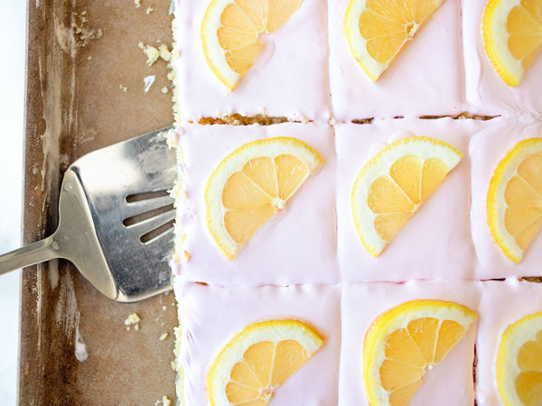 Pink Lemonade Sheet Cake