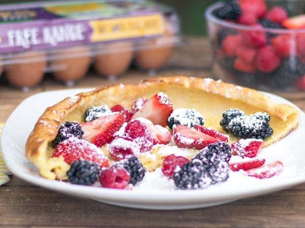 Popover Pancakes on the Grill