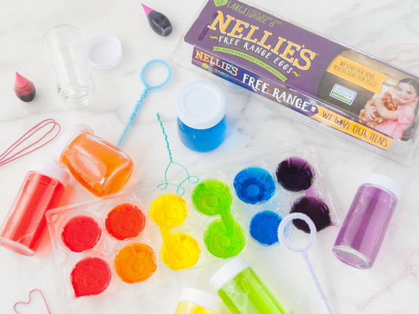 diy scented rainbow bubbles