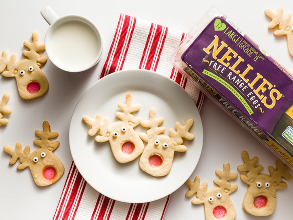 Rudolph Stained Glass Cookies