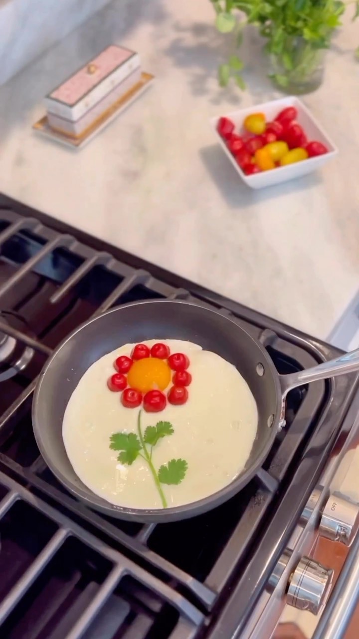 flower omellete